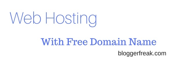 Hosting with Free Domain Name Hosting with Free Domain Name