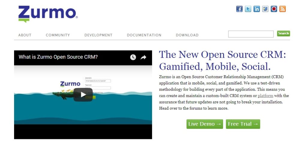 Zurmo - OpenSource CRM Software