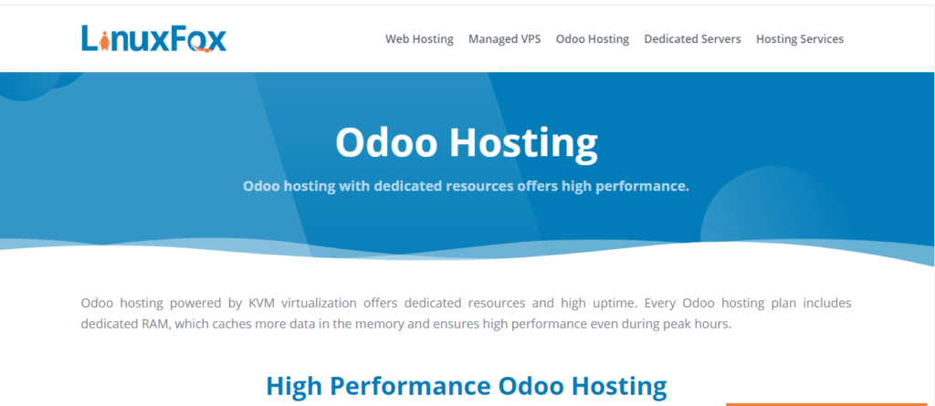 LinuxFox Odoo Hosting