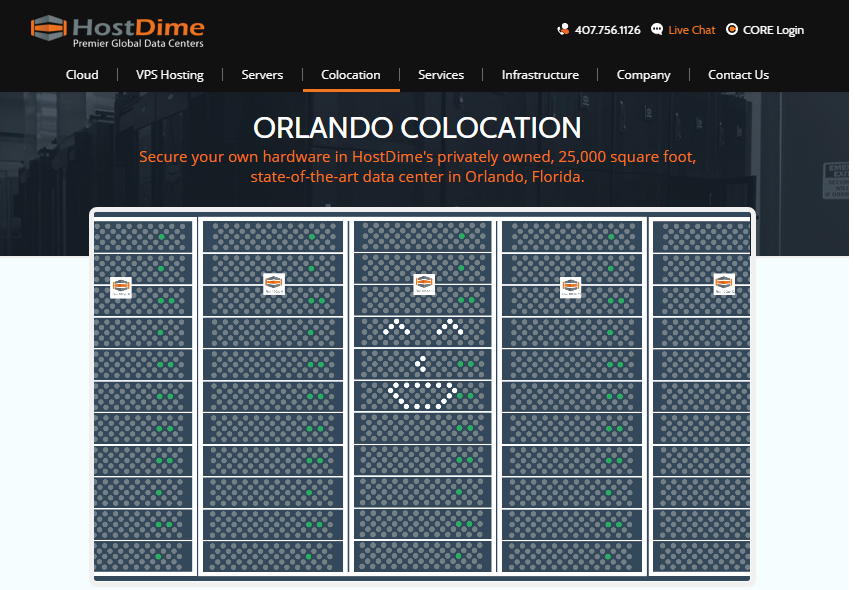 Hostdime - Colocation Web Hosting