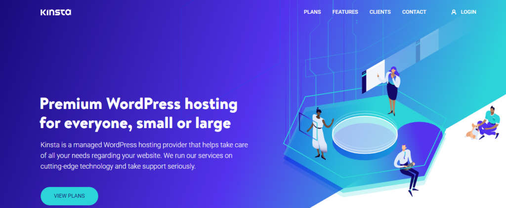 Kinsta - Managed wordpress hosting