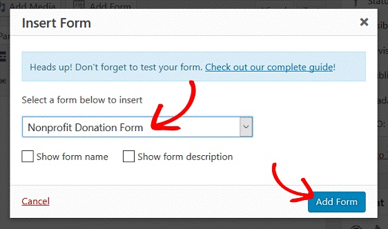 Nonproft Donation Form11