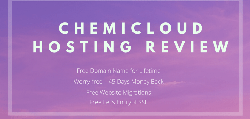 Chemicloud Hosting review