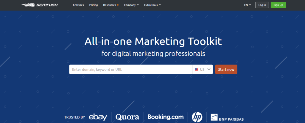 Ahrefs Alternative - SEMRUSH