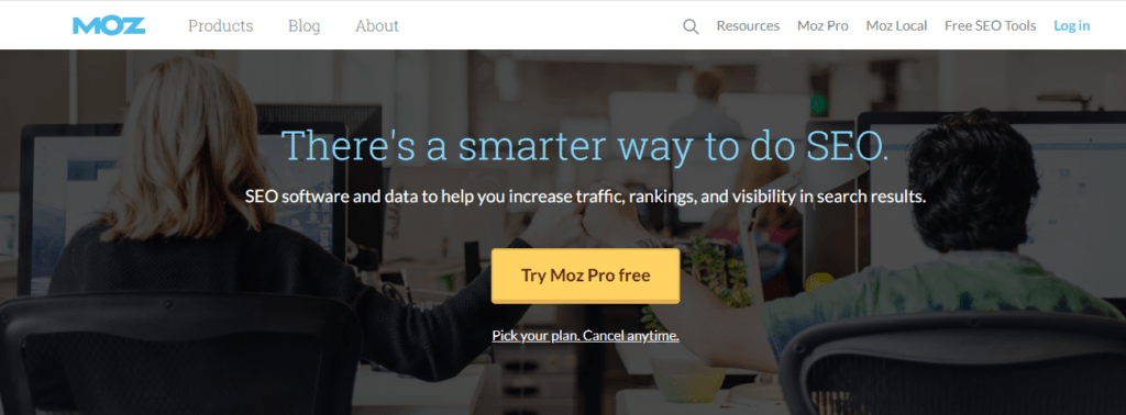Moz - Ahrefs Alternative