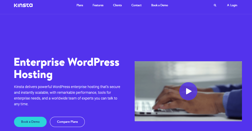 Kinsta - Enterprise Hosting